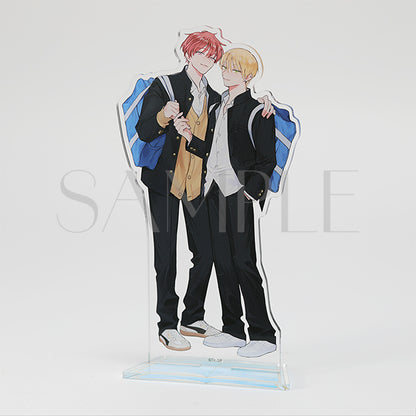 High School Acrylic Stand - Chiakazu 10th Anniversary, official product view 2
