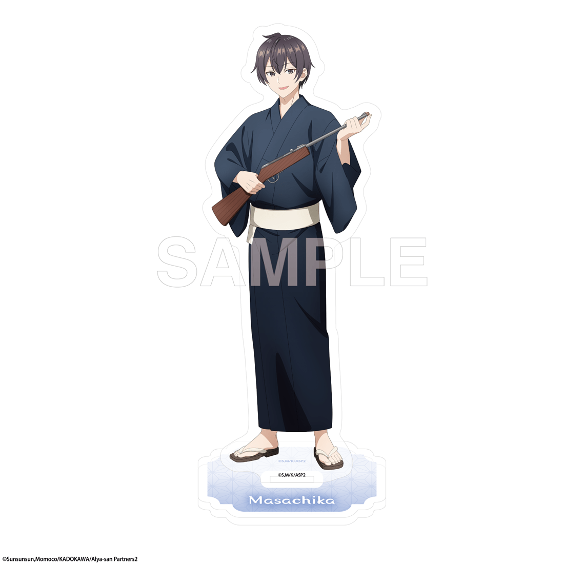 Alya Sometimes Hides Her Feelings in Russian - Acrylic Stand Yukata Ver. - Masachika Kuze - official image 1