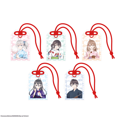 Alya Sometimes Hides Her Feelings in Russian - Omamori-Style Acrylic Keychain Yukata Ver. - Complete Box (5 Designs) - official product image 1