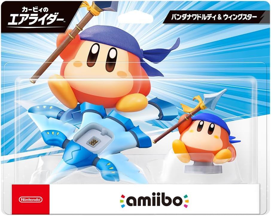 amiibo Bandana Waddle Dee & Wing Star – Kirby Air Riders, product image 1