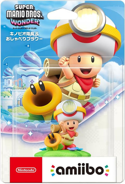 amiibo Captain Toad & Talking Flower – Super Mario, product image 1
