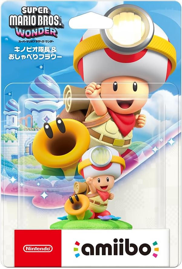 amiibo Captain Toad & Talking Flower – Super Mario, product image 1