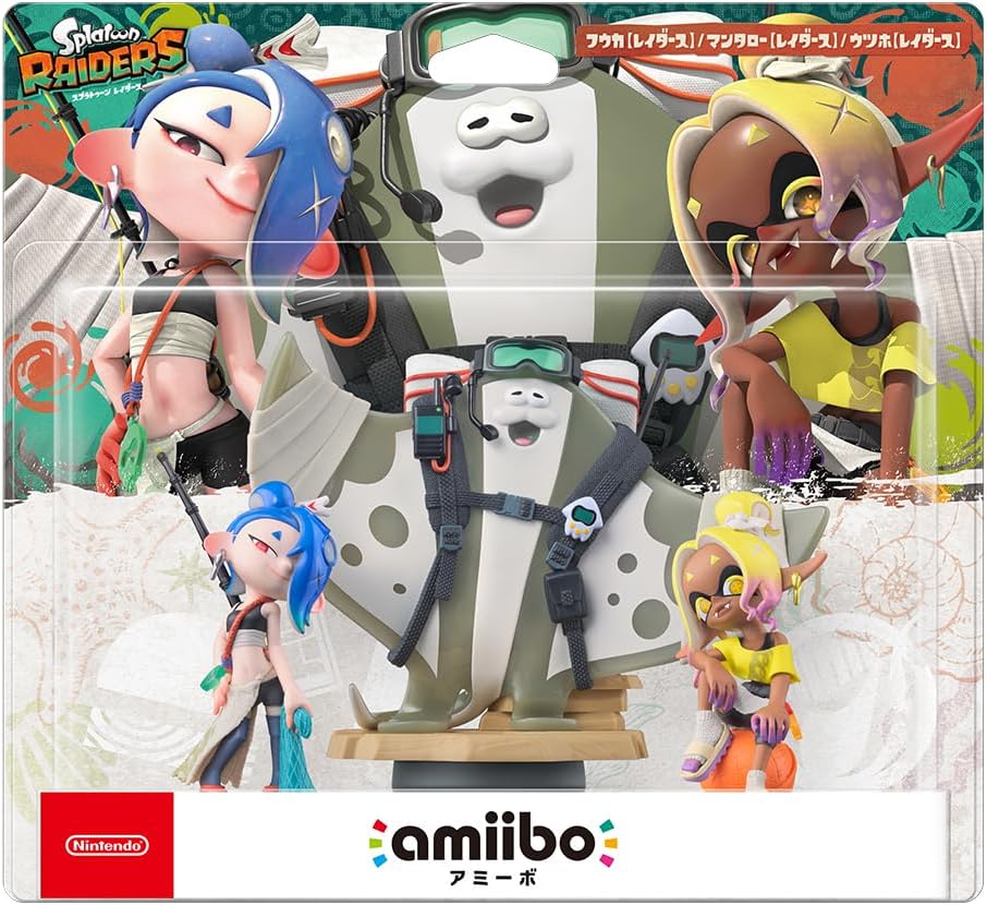 amiibo Deep Cut Triple Pack – Shiver, Frye & Big Man (Splatoon Raiders), product image 1