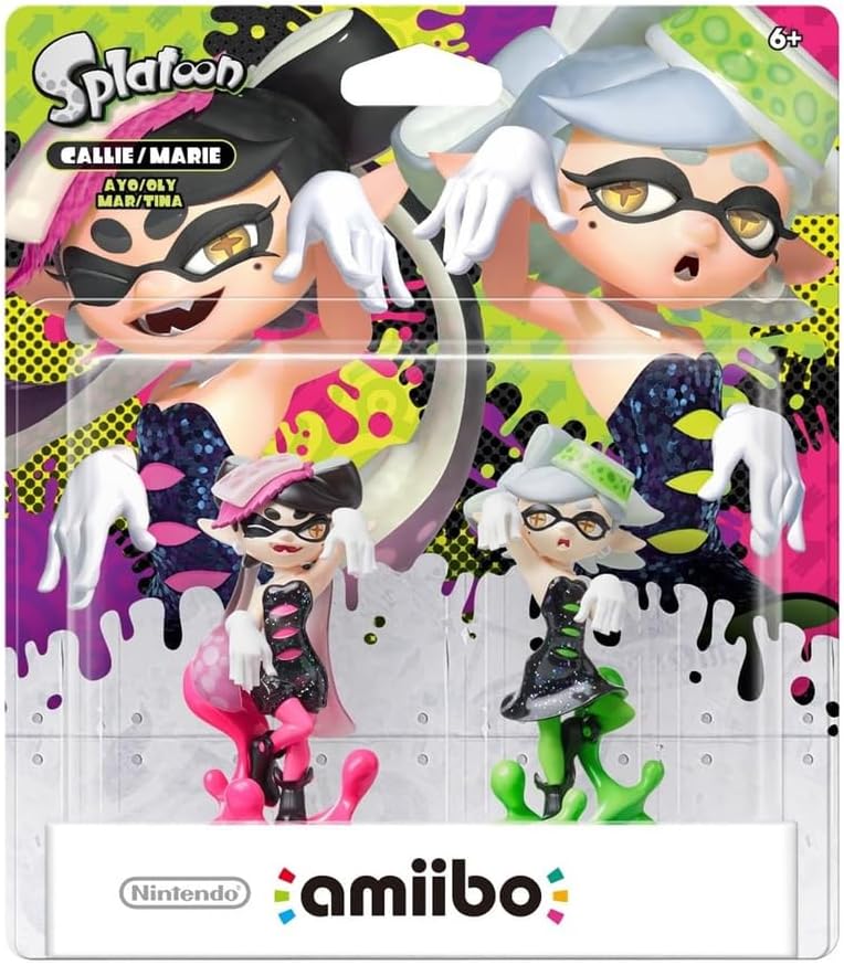 amiibo Squid Sisters Double Pack – Callie & Marie (Splatoon), product image 1