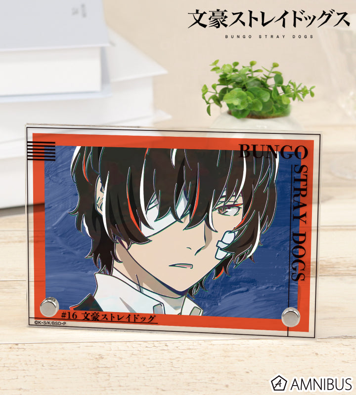 Ani-Art Vol.5 Double Acrylic Panel - Osamu Dazai B - official image 1