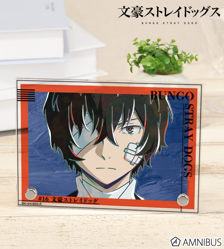 Ani-Art Vol.5 Double Acrylic Panel - Osamu Dazai C - official image 1