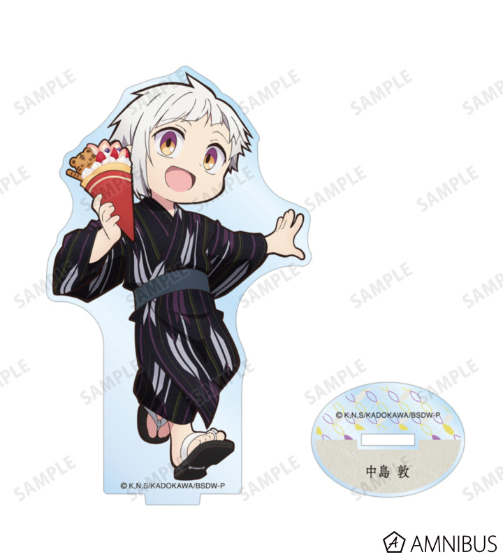 Yukata Food Walk Ver. Acrylic Stand - Atsushi Nakajima - official image 2