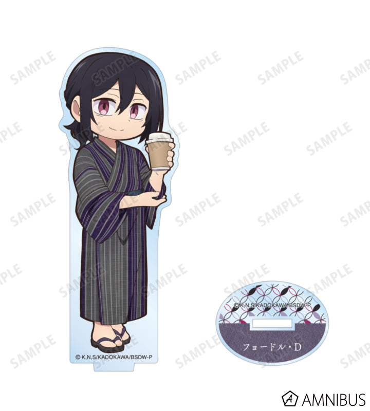 Yukata Food Walk Ver. Acrylic Stand - Fyodor Dostoevsky - official image 2