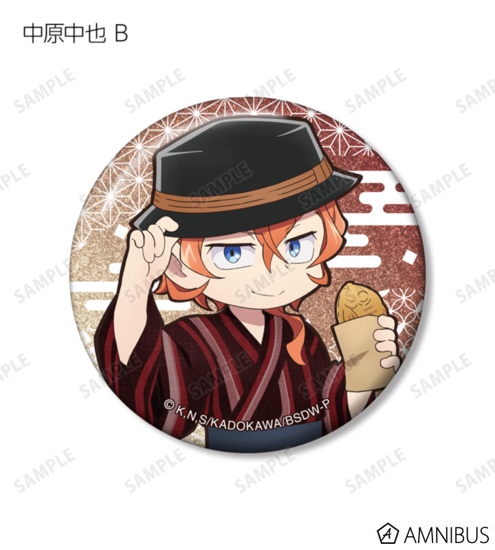 Yukata Food Walk Ver. Glitter Can Badge - official image 11