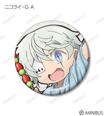 Yukata Food Walk Ver. Glitter Can Badge - official image 7