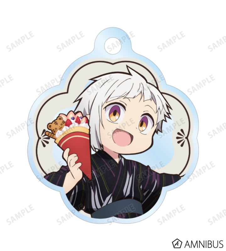 Yukata Food Walk Ver. Double Wire Acrylic Keychain - Atsushi Nakajima - official image 2