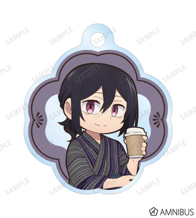 Yukata Food Walk Ver. Double Wire Acrylic Keychain - Fyodor Dostoevsky - official image 2