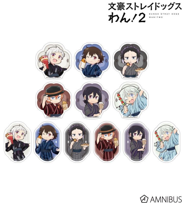 Yukata Food Walk Ver. Die-Cut Sticker - official image 1