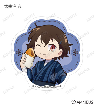 Yukata Food Walk Ver. Die-Cut Sticker - official image 3