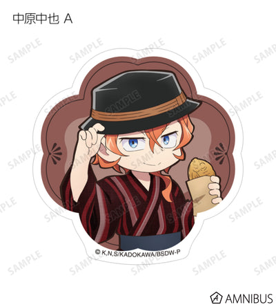 Yukata Food Walk Ver. Die-Cut Sticker - official image 5