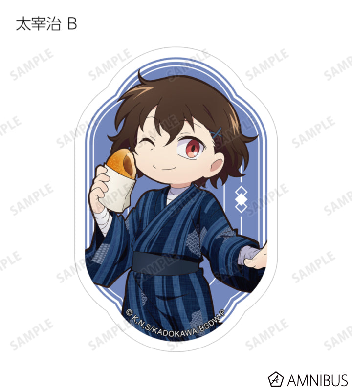 Yukata Food Walk Ver. Die-Cut Sticker - official image 9