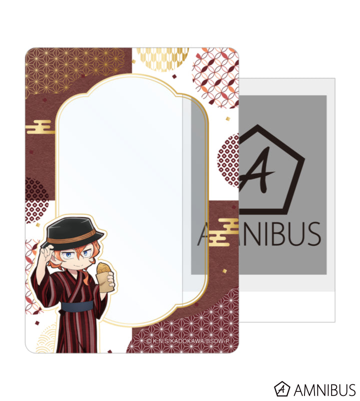 Yukata Food Walk Ver. B8 Hard Card Case - Chuya Nakahara - official image 3