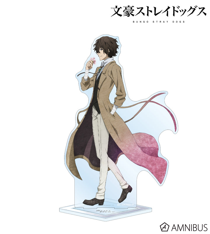 Seasonal Journey Ver. BIG Acrylic Stand - Osamu Dazai - official image 1