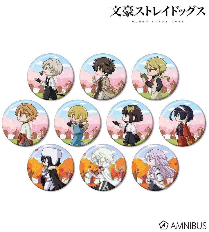 Chibitoko Can Badge - Ver. A - Complete Set of 10 Types - official image 1