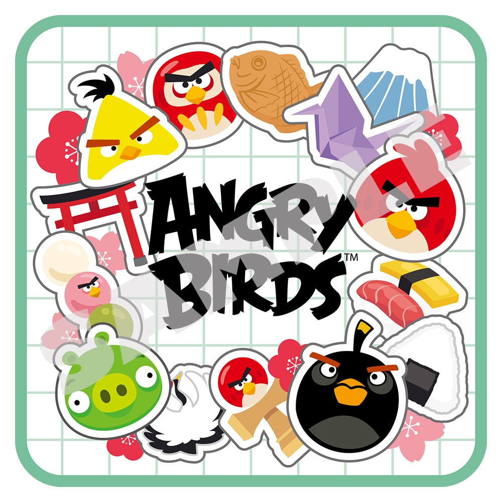 Angry Birds - Hand Towels (2 Designs), Japan Icons, official view 2