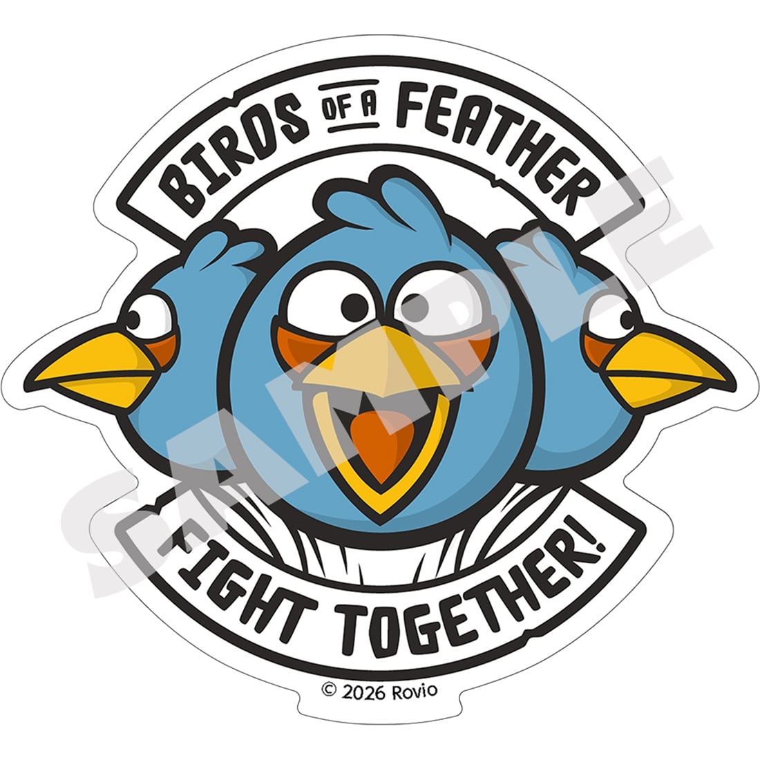 Angry Birds - Stickers (5 Designs), Blues, official view 1
