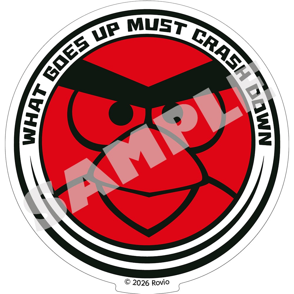 Angry Birds - Stickers (5 Designs), Red, official view 2