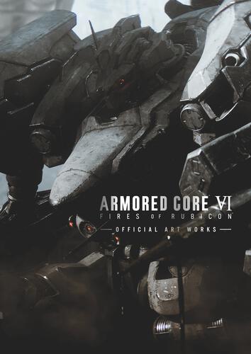 Armored Core VI Fires of Rubicon Official Art Works Japanese edition front cover