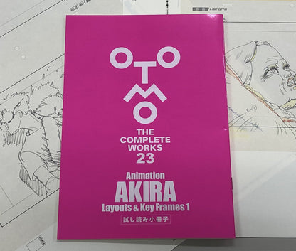 Artbook - Animation AKIRA Layouts & Key Frames Vol.1 (OTOMO THE COMPLETE WORKS)