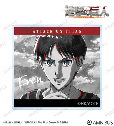 Attack on Titan Ani-Art BLACK LABEL Vol. 3 - Acrylic Mascots Eren Yeager, official product view 1