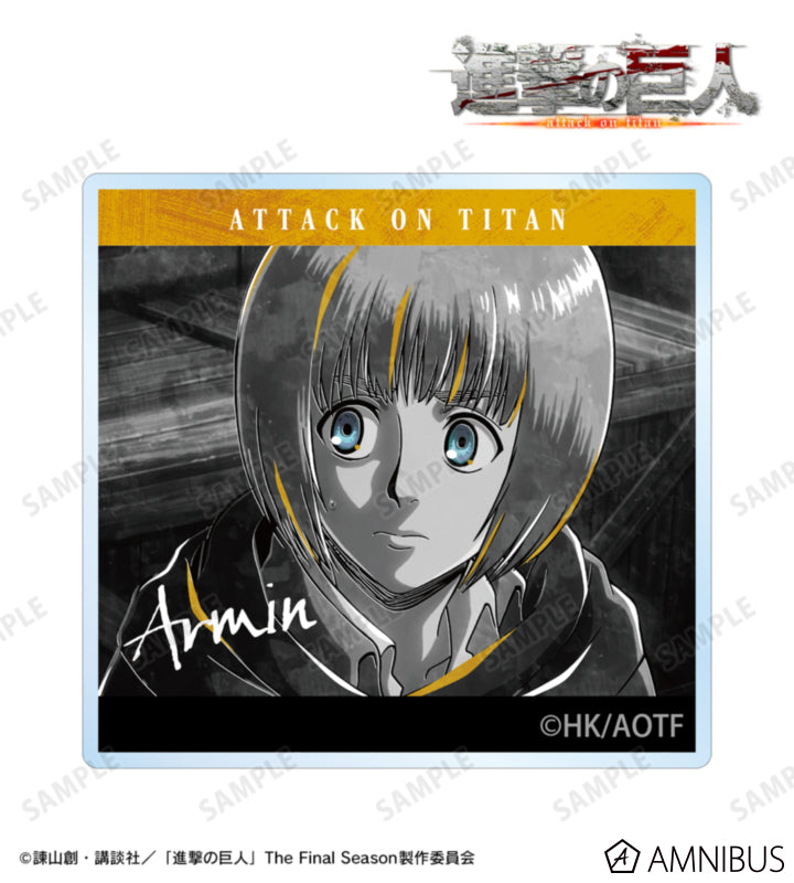 Attack on Titan Ani-Art BLACK LABEL Vol. 3 - Acrylic Mascots Armin Arlert, official product view 1