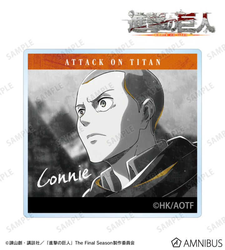 Attack on Titan Ani-Art BLACK LABEL Vol. 3 - Acrylic Mascots Connie Springer, official product view 1