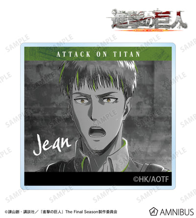 Attack on Titan Ani-Art BLACK LABEL Vol. 3 - Acrylic Mascots Jean Kirstein, official product view 1