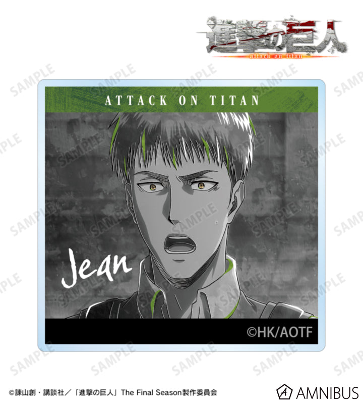 Attack on Titan Ani-Art BLACK LABEL Vol. 3 - Acrylic Mascots Jean Kirstein, official product view 1