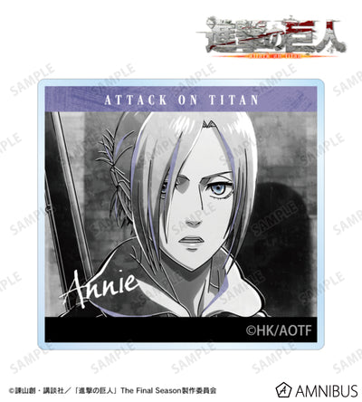 Attack on Titan Ani-Art BLACK LABEL Vol. 3 - Acrylic Mascots Annie Leonhart, official product view 1