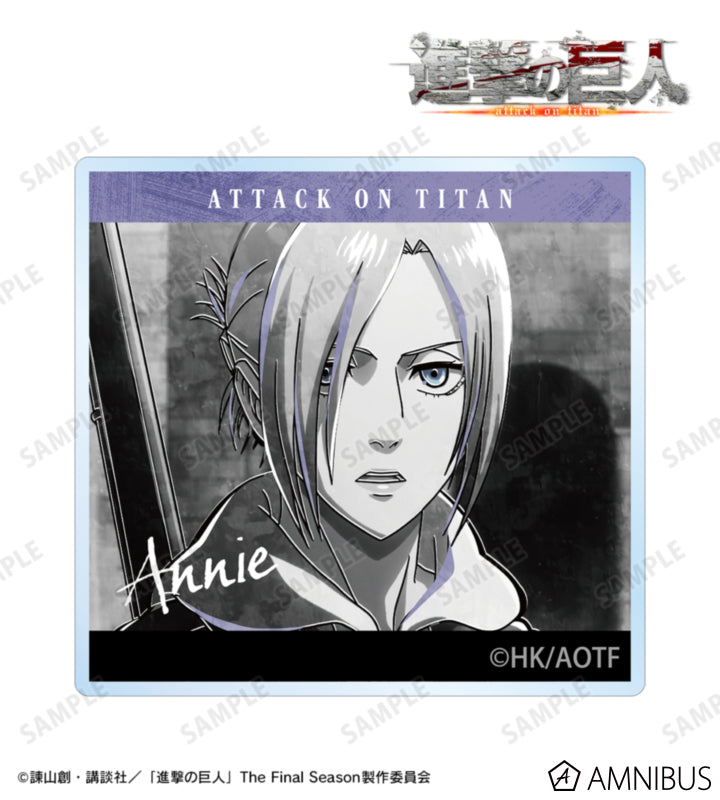 Attack on Titan Ani-Art BLACK LABEL Vol. 3 - Acrylic Mascots Annie Leonhart, official product view 1