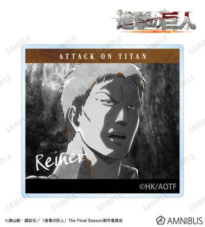 Attack on Titan Ani-Art BLACK LABEL Vol. 3 - Acrylic Mascots Reiner Braun, official product view 1