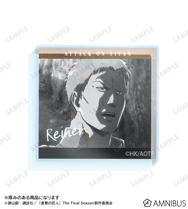 Attack on Titan Ani-Art BLACK LABEL Vol. 3 - Acrylic Mascots Reiner Braun, official product view 2