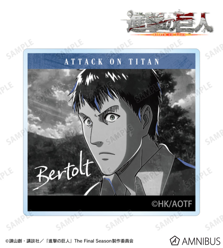 Attack on Titan Ani-Art BLACK LABEL Vol. 3 - Acrylic Mascots Bertolt Hoover, official product view 1