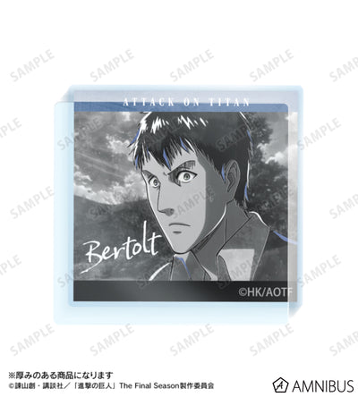 Attack on Titan Ani-Art BLACK LABEL Vol. 3 - Acrylic Mascots Bertolt Hoover, official product view 2