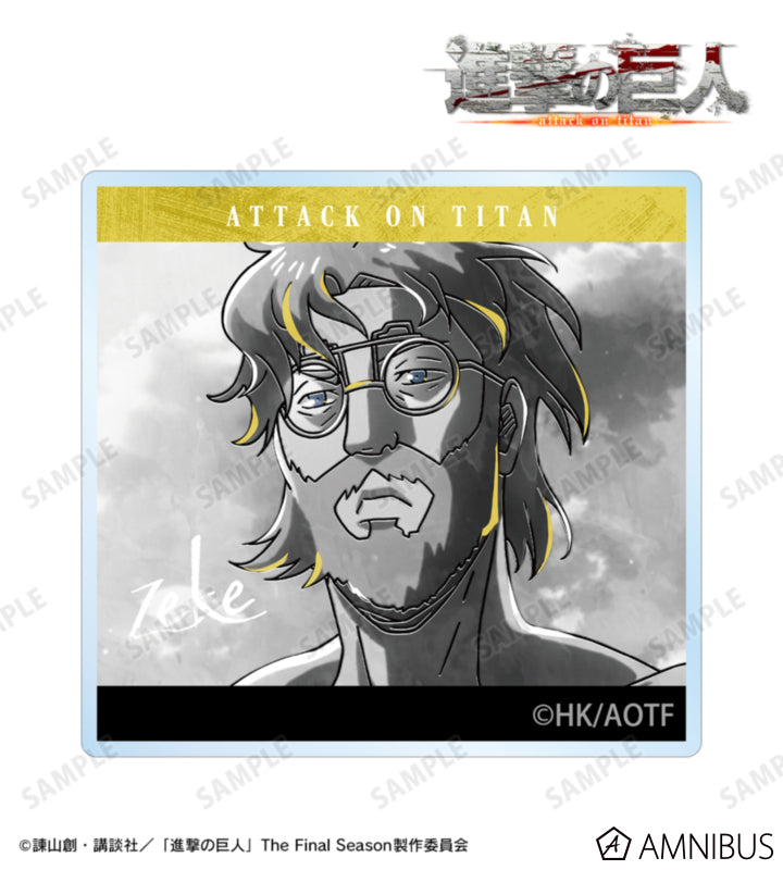 Attack on Titan Ani-Art BLACK LABEL Vol. 3 - Acrylic Mascots Zeke Yeager, official product view 1