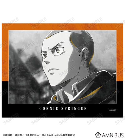 Attack on Titan Ani-Art BLACK LABEL Vol. 3 - F0 Canvas Boards Connie Springer, official product view 2