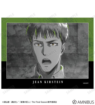 Attack on Titan Ani-Art BLACK LABEL Vol. 3 - F0 Canvas Boards Jean Kirstein, official product view 2