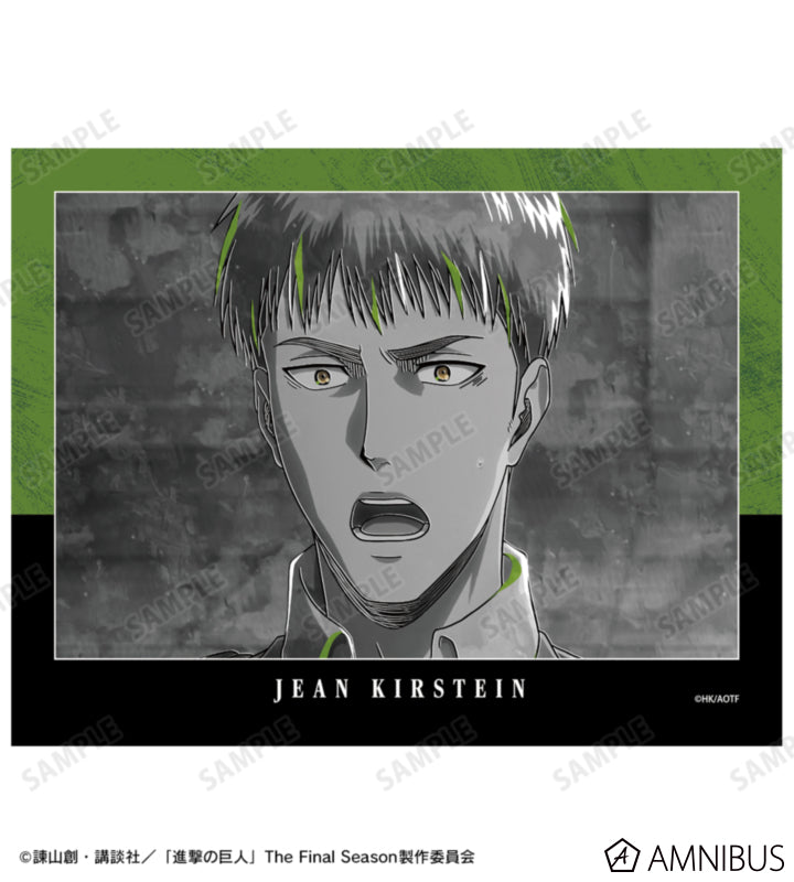 Attack on Titan Ani-Art BLACK LABEL Vol. 3 - F0 Canvas Boards Jean Kirstein, official product view 2