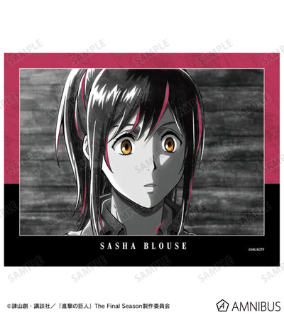 Attack on Titan Ani-Art BLACK LABEL Vol. 3 - F0 Canvas Boards Sasha Braus, official product view 2