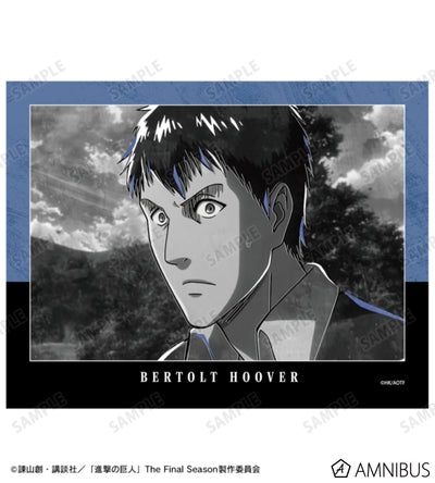 Attack on Titan Ani-Art BLACK LABEL Vol. 3 - F0 Canvas Boards Bertolt Hoover, official product view 2