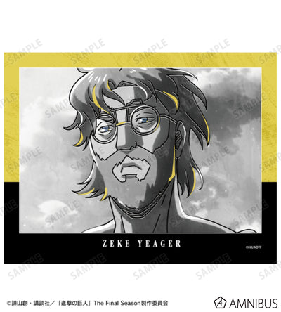Attack on Titan Ani-Art BLACK LABEL Vol. 3 - F0 Canvas Boards Zeke Yeager, official product view 2