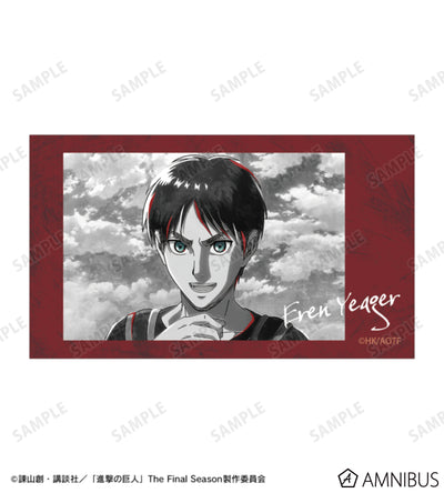 Attack on Titan Ani-Art BLACK LABEL Vol. 3 - Two-Piece Ani-Frame Card Sets Eren Yeager, official product view 3