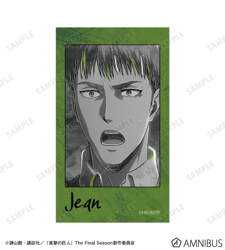 Attack on Titan Ani-Art BLACK LABEL Vol. 3 - Two-Piece Ani-Frame Card Sets Jean Kirstein, official product view 2