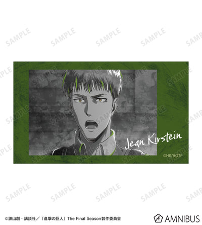 Attack on Titan Ani-Art BLACK LABEL Vol. 3 - Two-Piece Ani-Frame Card Sets Jean Kirstein, official product view 3