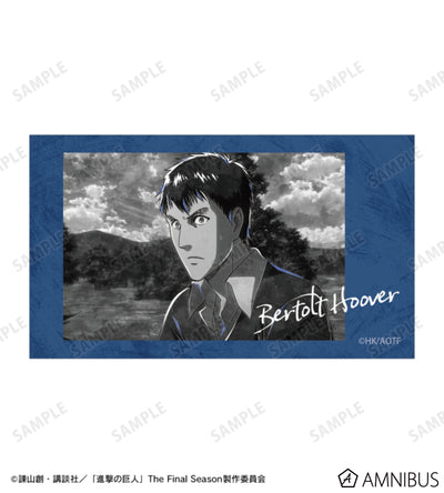 Attack on Titan Ani-Art BLACK LABEL Vol. 3 - Two-Piece Ani-Frame Card Sets Bertolt Hoover, official product view 3